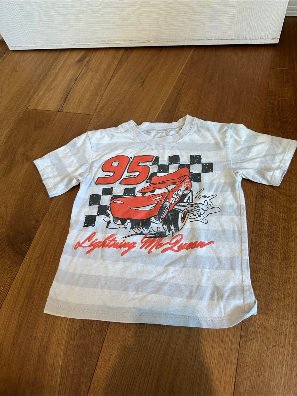 Disney Lightning McQueen Tee - White and Red